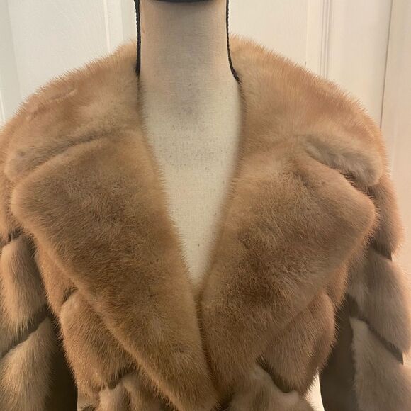 Genuine mink/leather jacket, S - Picture 3 of 13